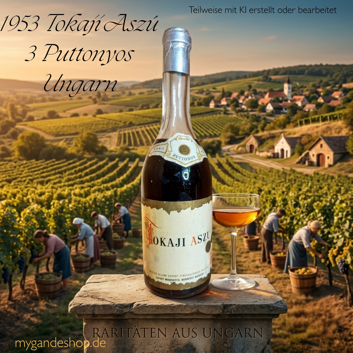 1953 Tokaji Aszú 3 Puttonyos Ungarn