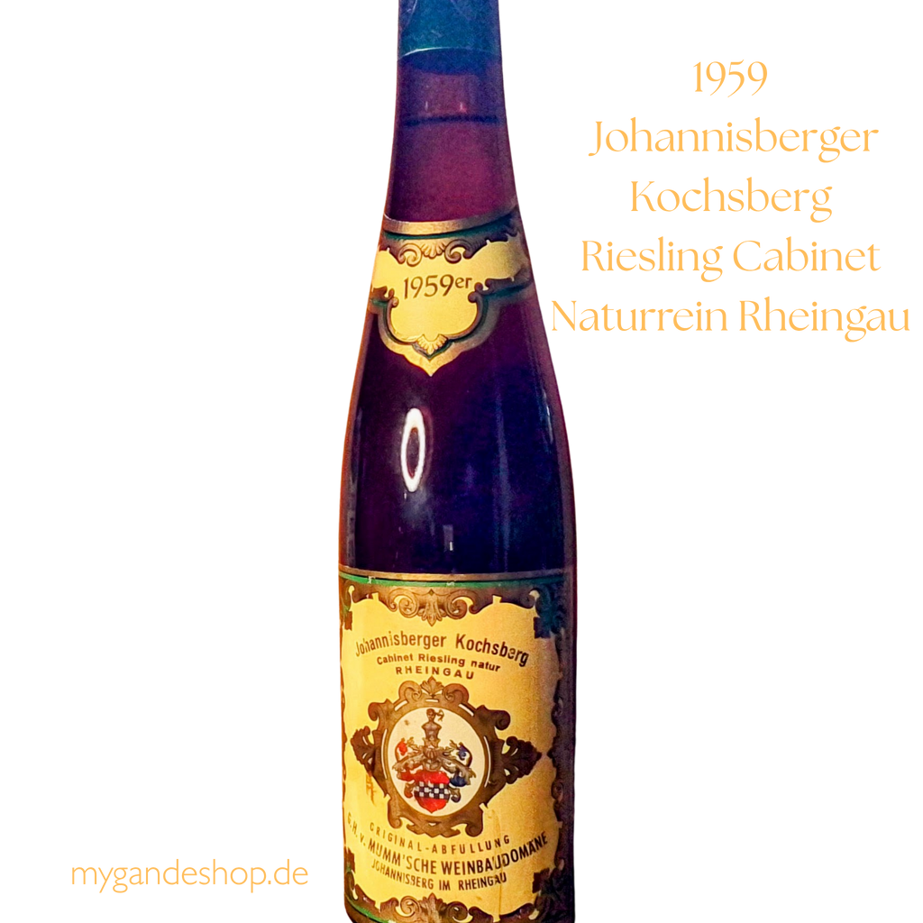 1959 Johannisberger Kochsberg Riesling Cabinet Naturrein Rheingau