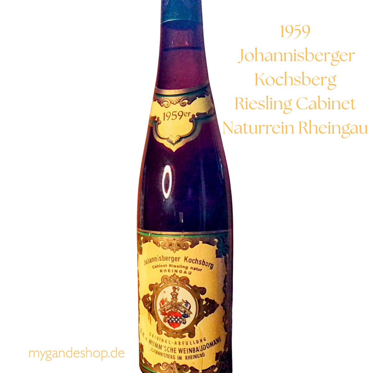 1959 Johannisberger Kochsberg Riesling Cabinet Naturrein Rheingau