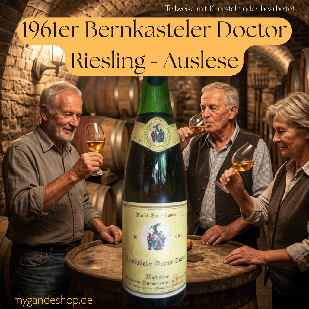 1961 Bernkasteler Doctor Riesling Auslese Mosel Saar Ruwer