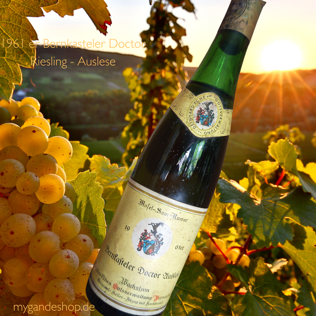 1961 Bernkasteler Doctor Riesling Auslese Mosel Saar Ruwer