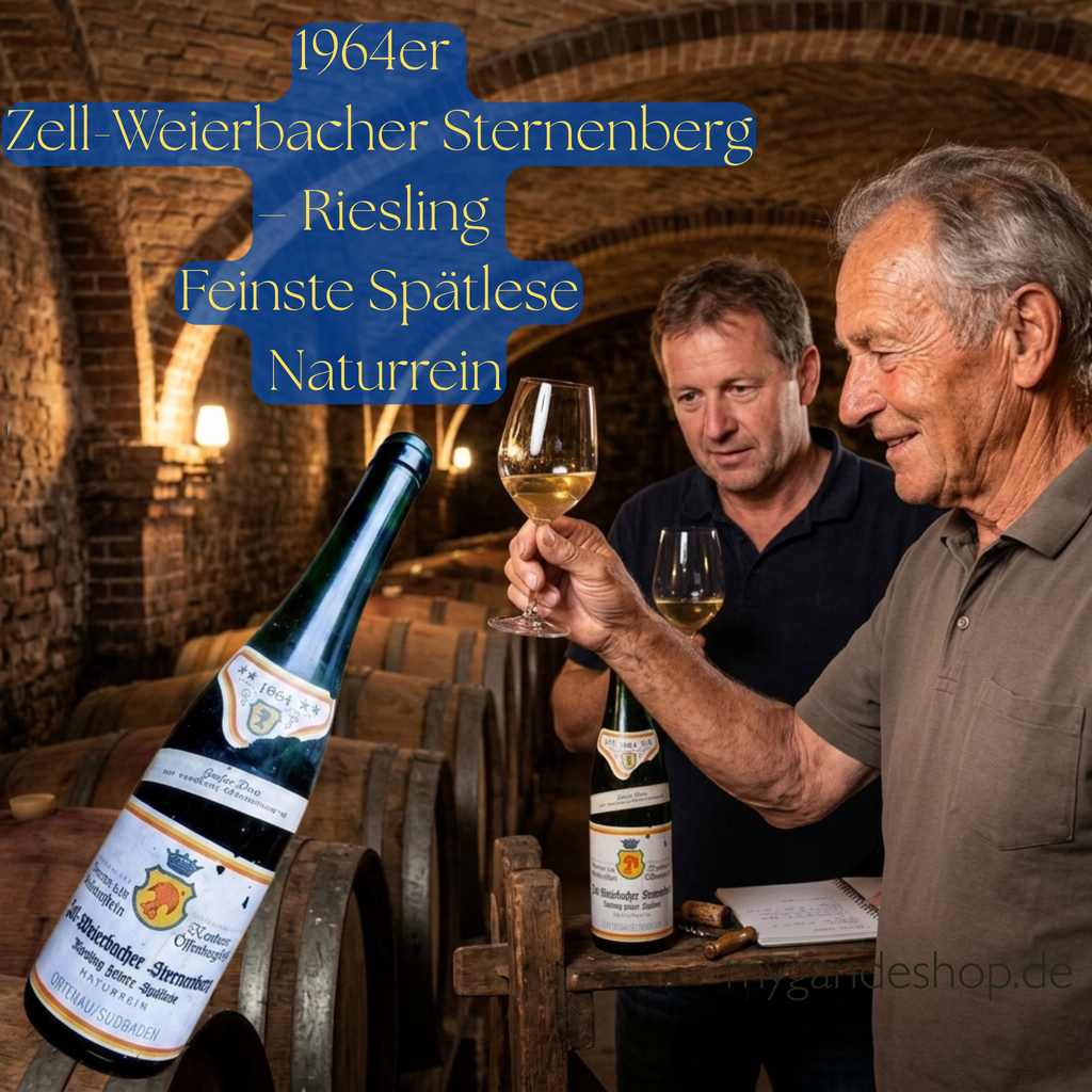 1964er Zell-Weierbacher Sternenberg – Riesling Feinste Spätlese Naturrein (Ortenau/Baden)