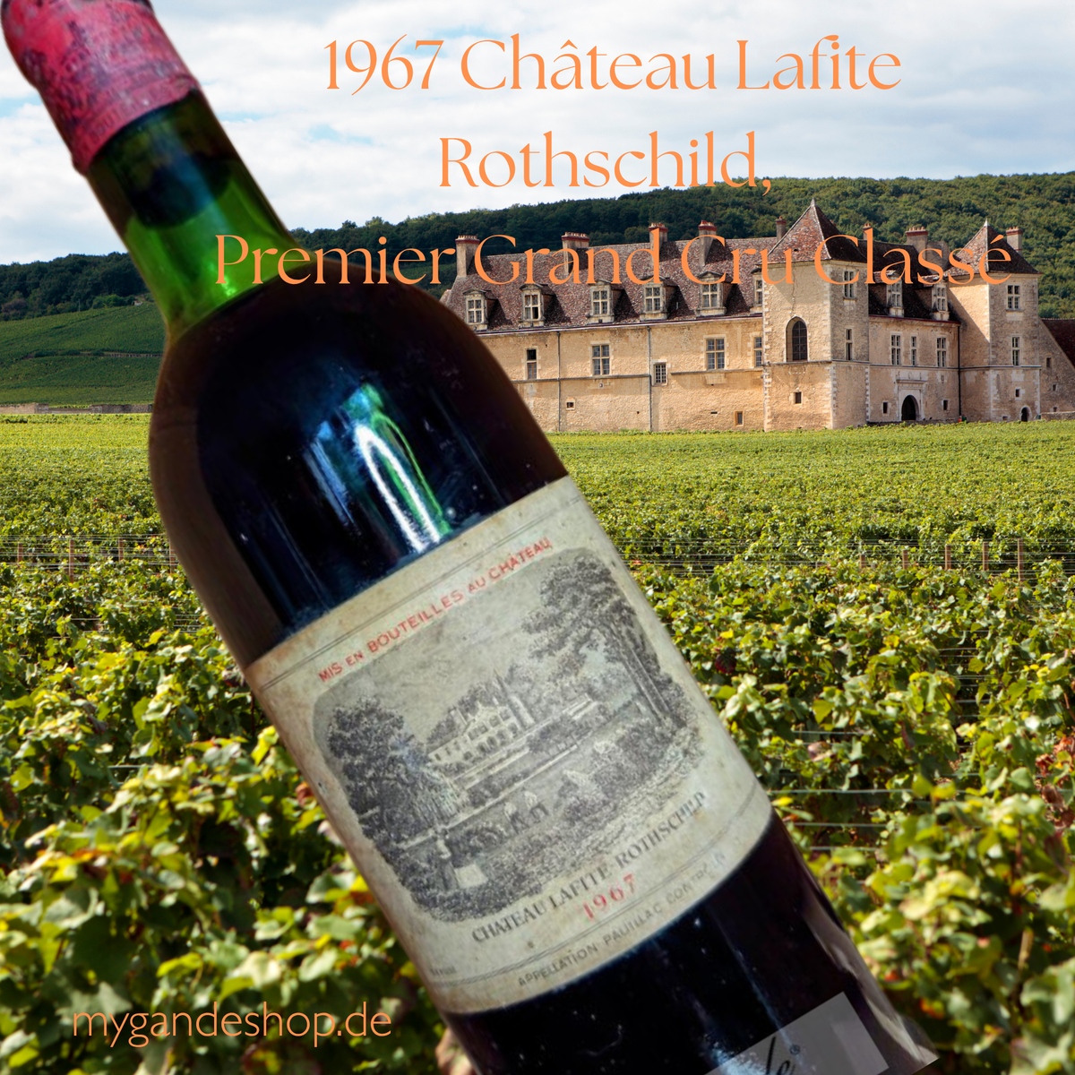 1967 Château Lafite Rothschild, Premier Grand Cru Classé, Pauillac, Frankreich