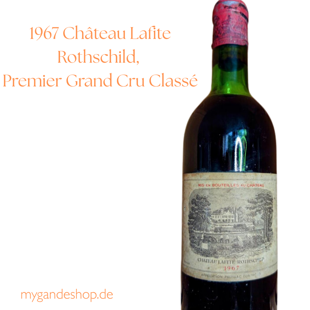 1967 Château Lafite Rothschild, Premier Grand Cru Classé, Pauillac, Frankreich
