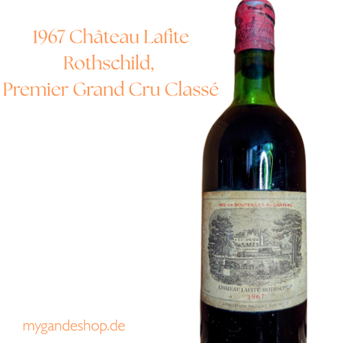 1967 Château Lafite Rothschild, Premier Grand Cru Classé, Pauillac, Frankreich