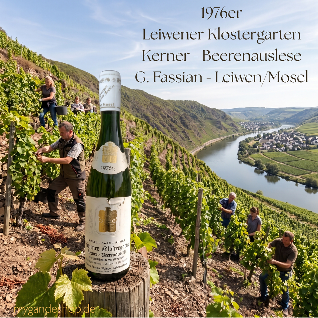 1976 Leiwener Klostergarten Kerner Beerenauslese Mosel-Saar-Ruwer 0,375 ltr.