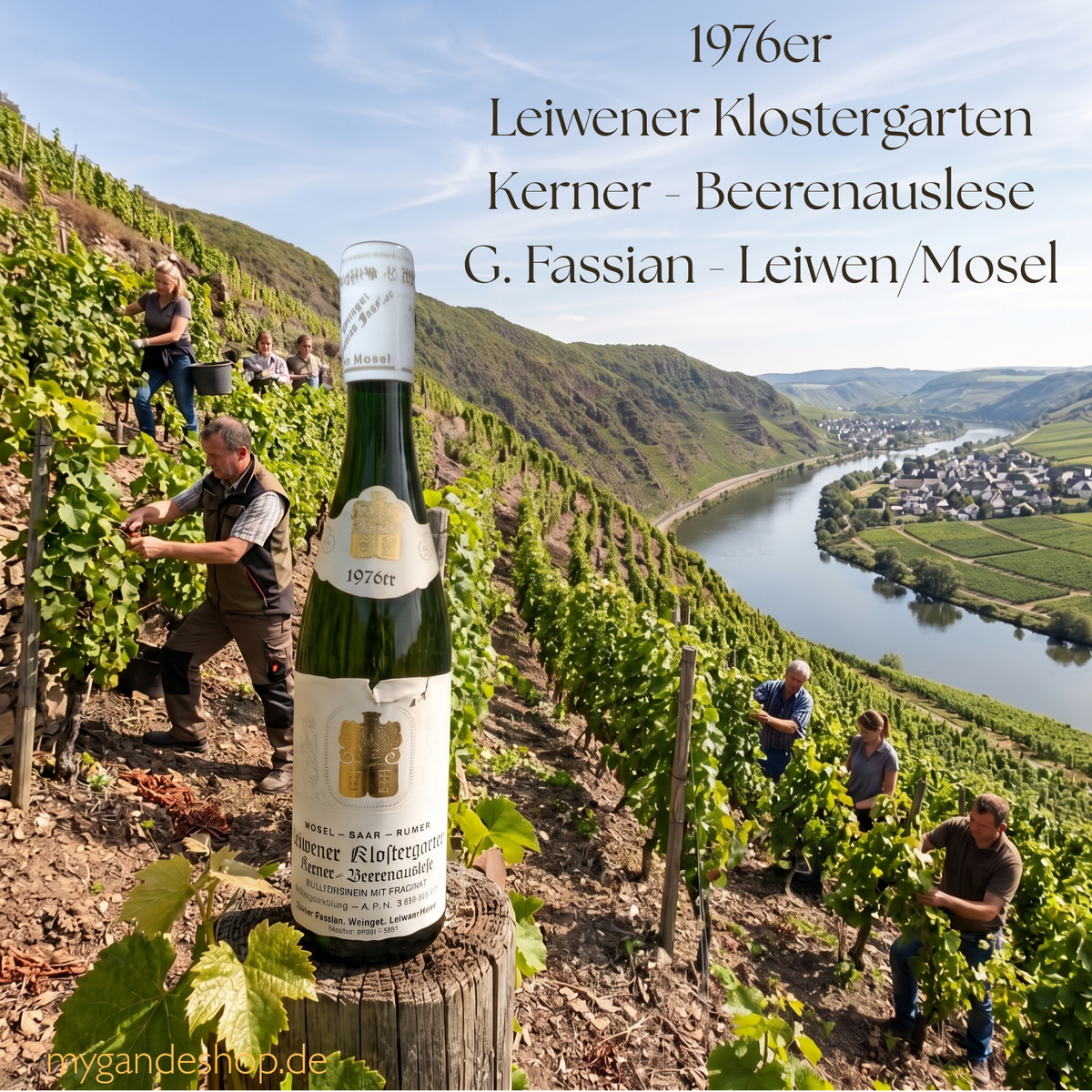 1976 Leiwener Klostergarten Kerner Beerenauslese Mosel-Saar-Ruwer 0,375 ltr.