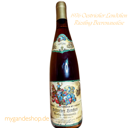 1976 Oestricher Lendchen Riesling Beerenauslese Wgt. Ferdinand Herke Rheingau