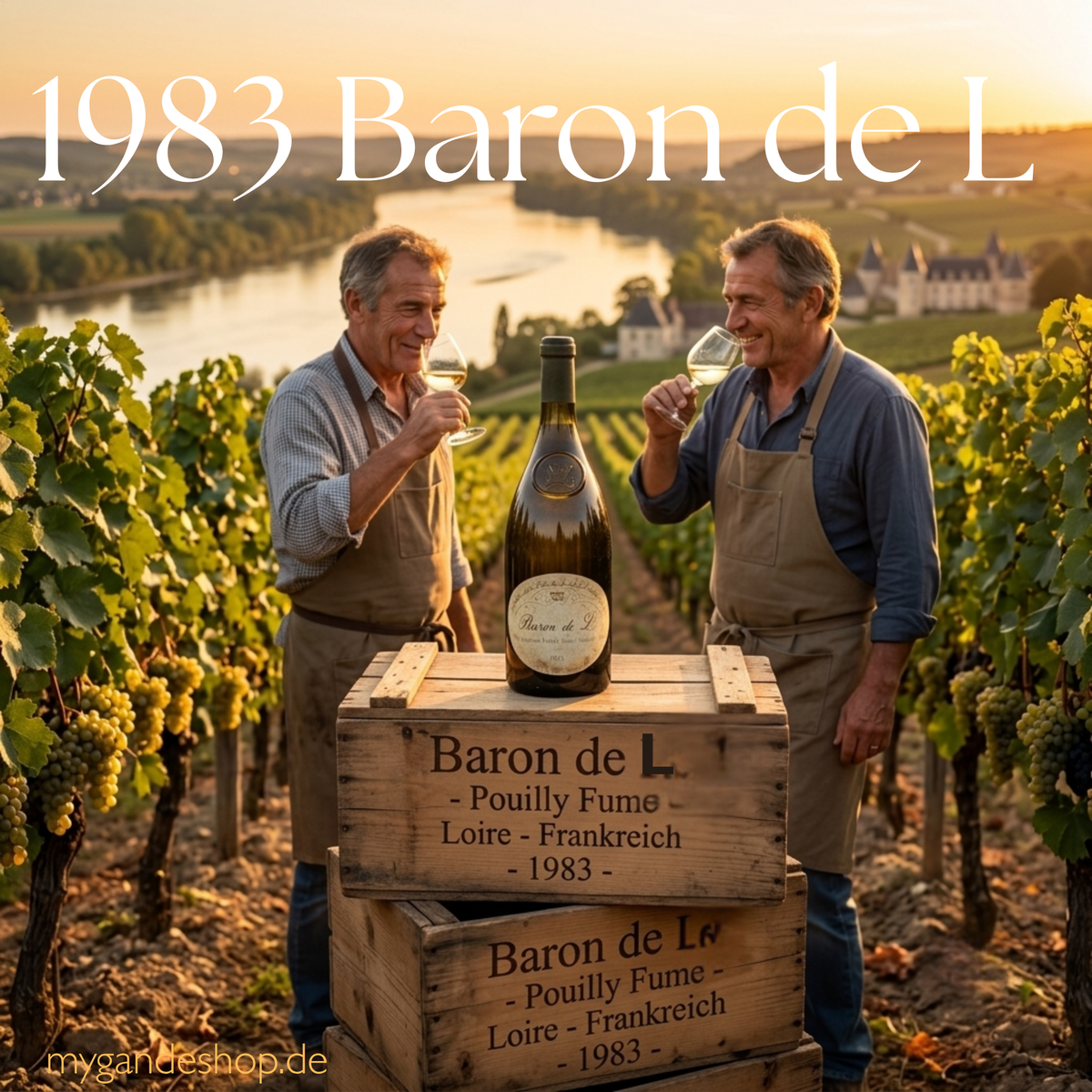 1983 Baron de L. Pouilly-Fumé - Château du Nozet (Ladoucette)) Loire, Frankreich