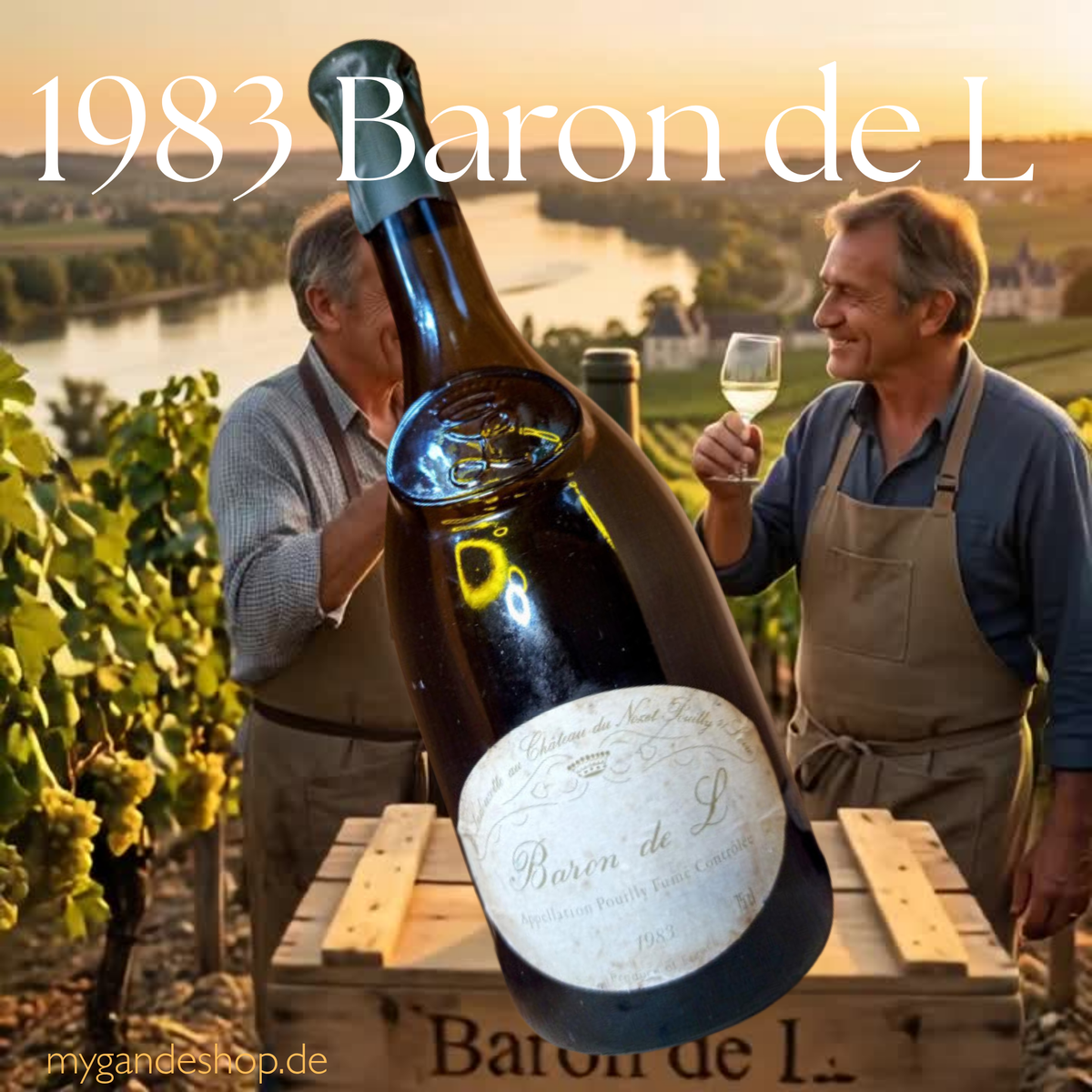 1983 Baron de L. Pouilly-Fumé - Château du Nozet (Ladoucette)) Loire, Frankreich