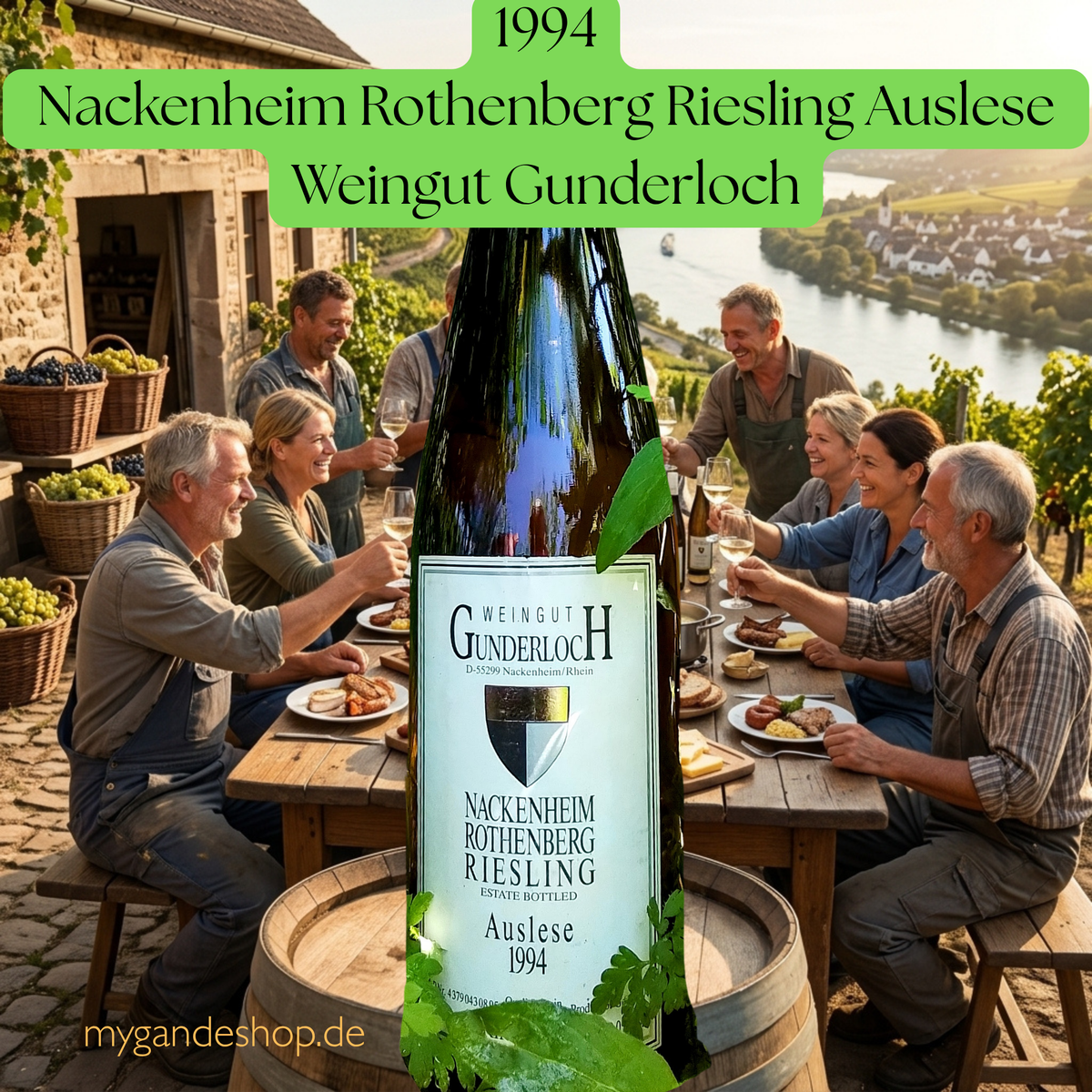 1994 Nackenheim Rothenberg Riesling Auslese Weingut Gunderloch Rheinhessen
