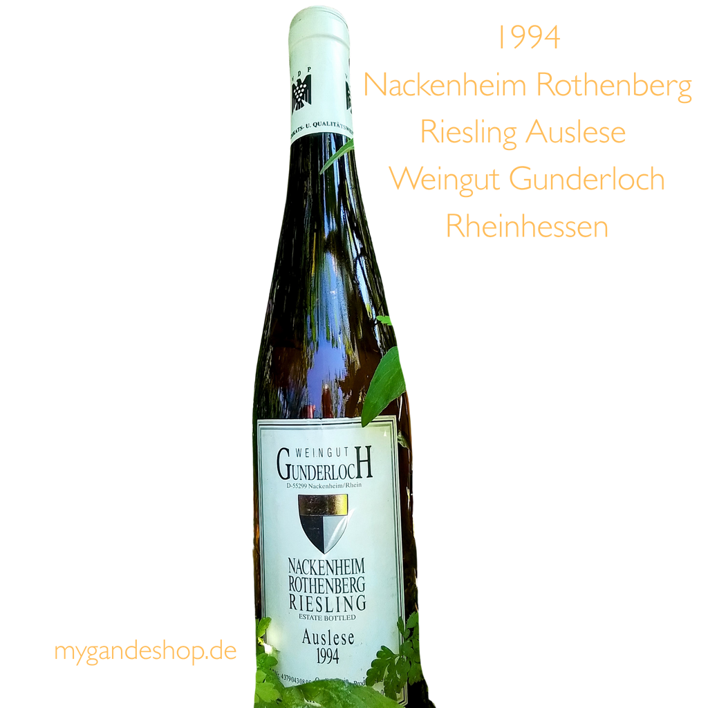 1994 Nackenheim Rothenberg Riesling Auslese Weingut Gunderloch Rheinhessen