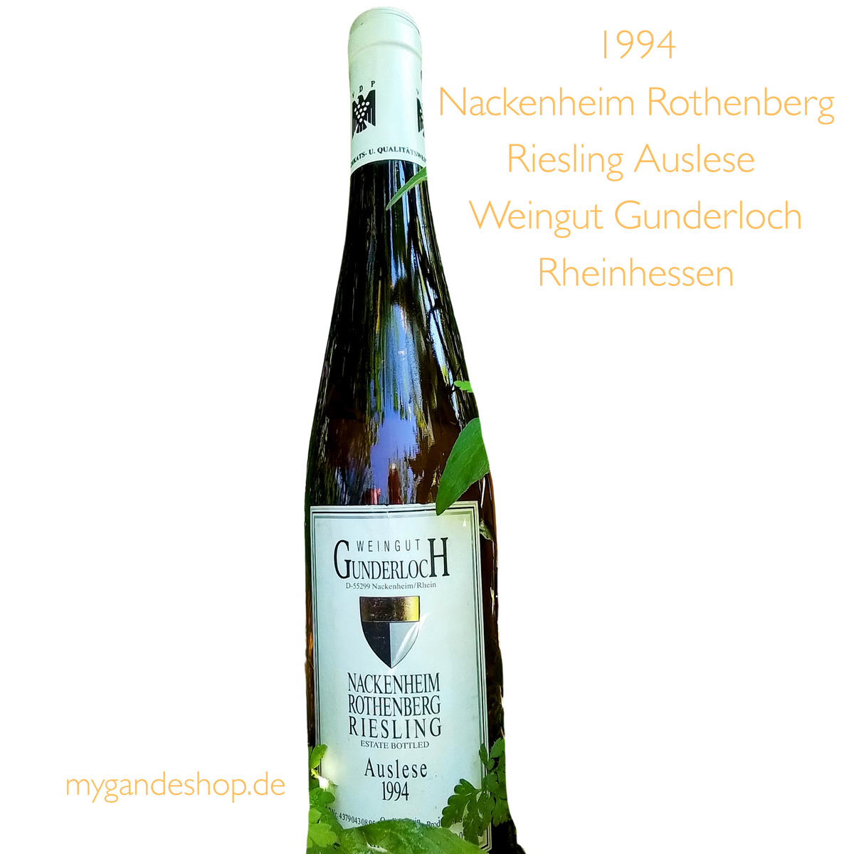 1994 Nackenheim Rothenberg Riesling Auslese Weingut Gunderloch Rheinhessen
