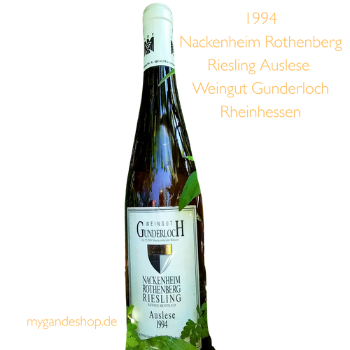 1994 Nackenheim Rothenberg Riesling Auslese Weingut Gunderloch Rheinhessen