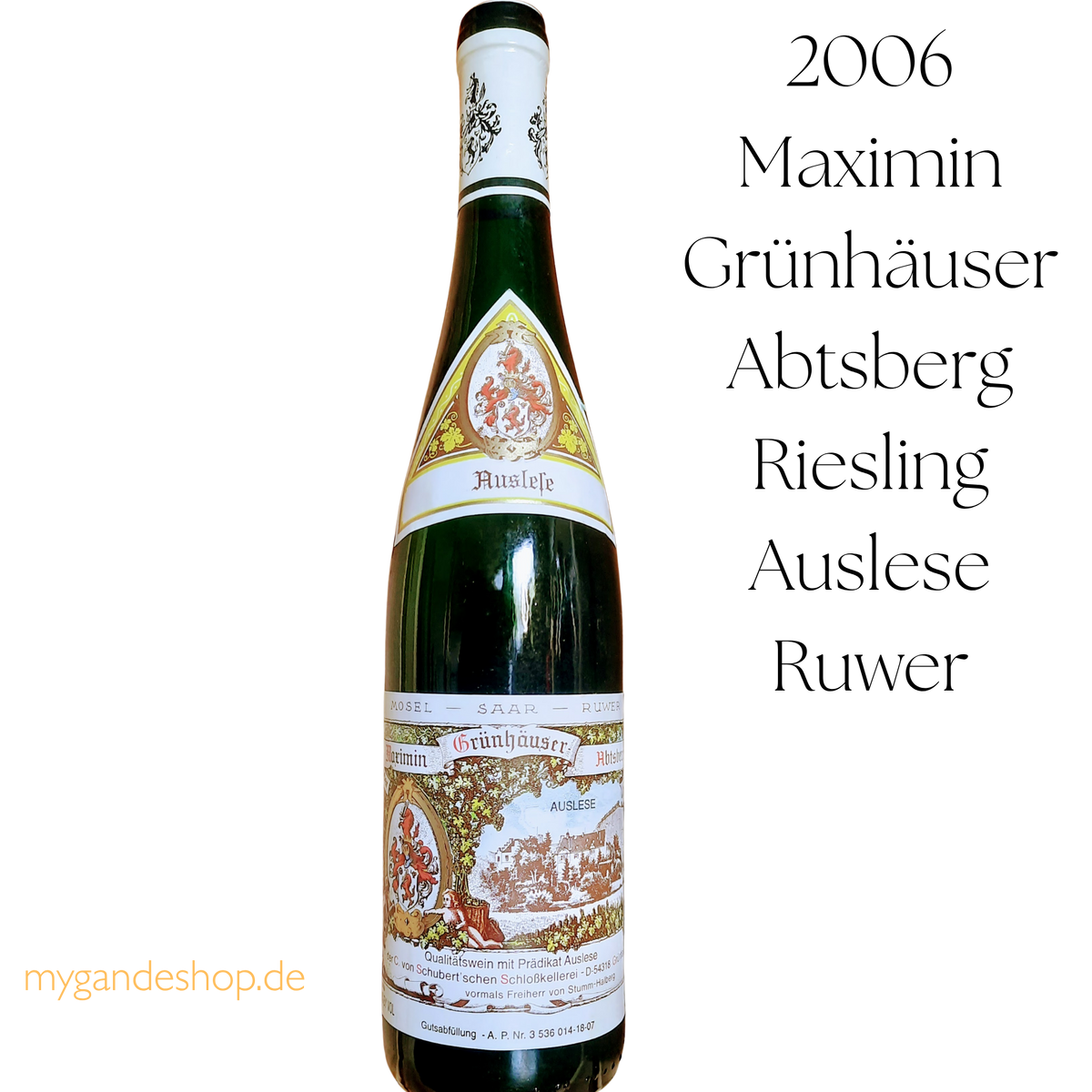 2006 Maximin Grünhäuser Abtsberg Riesling Auslese Ruwer