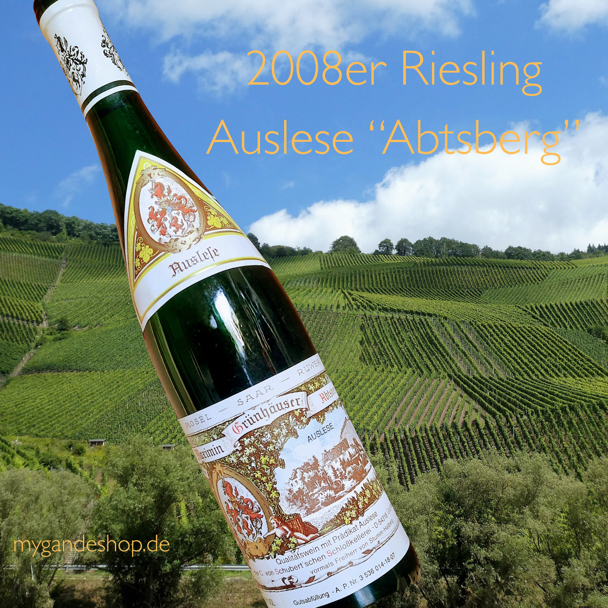 2008 Maximin Grünhäuser Abtsberg Riesling Auslese Ruwer