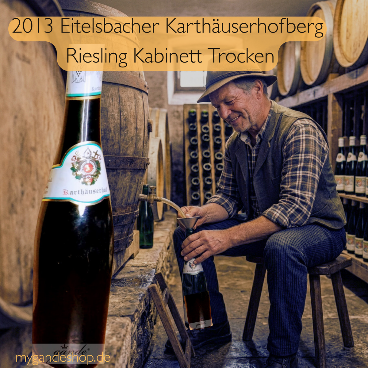 2013 Eitelsbacher Karthäuserhofberg Riesling Kabinett Trocken Ruwer Weingut Karthäuserhof