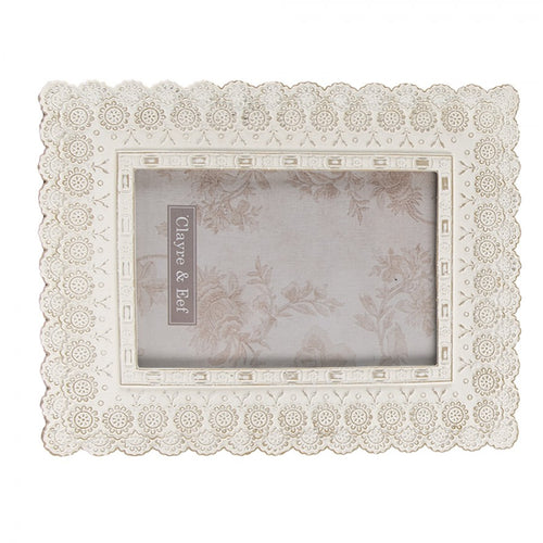 Bilderrahmen Vintage 10x15 cm von Clayre & Eef (2F0940)