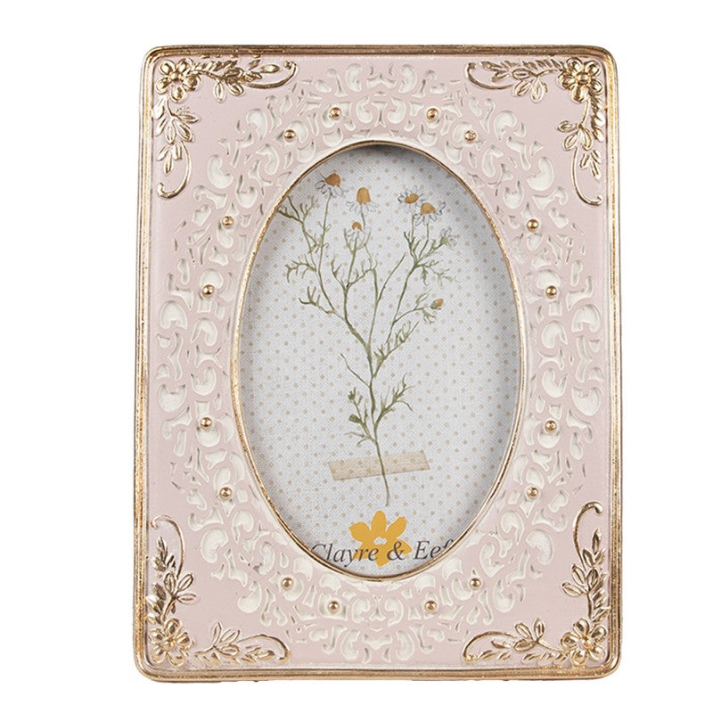Bilderrahmen Vintage 10x15 cm von Clayre & Eef (2F1146)