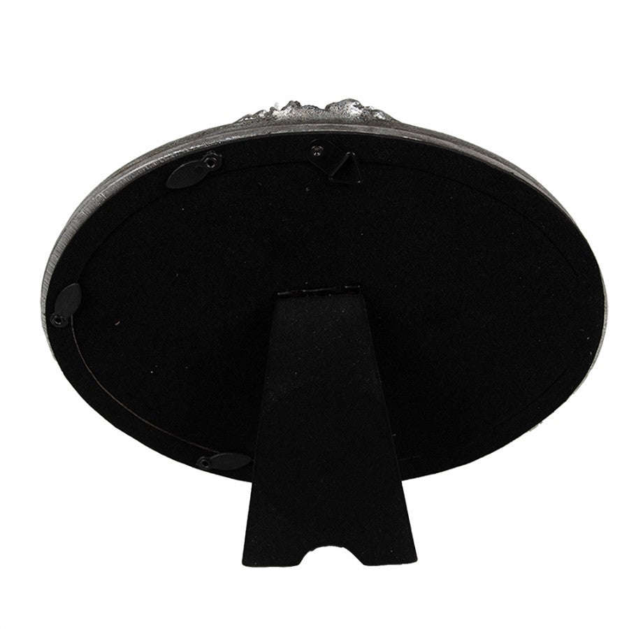 Dekorativer Landhaus-Bilderrahmen 15x10 cm Oval | Clayre & Eef 2F1175