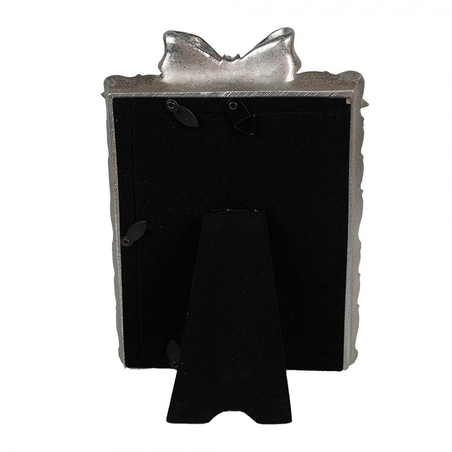 Bilderrahmen Vintage mit Schleife romantisch 10x15 cm von Clayre & Eef (2F1178)