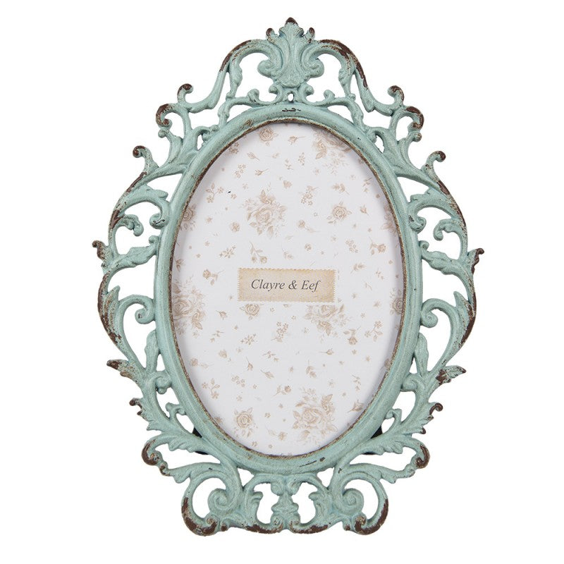 Clayre & Eef Fotorahmen Bohemian Oval 9x13 cm - 2F1199