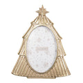 Clayre & Eef Fotorahmen Landhausstil Weihnachtsbaum 10x15 cm - 2F1277
