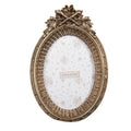 Fotorahmen Shabby Chic Oval 10x15 cm - Clayre & Eef (2F1289)