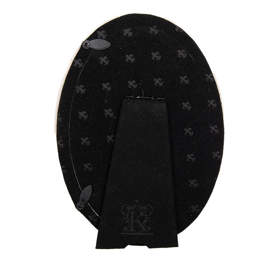 Clayre & Eef Fotorahmen Landhausstil Oval 10x15 cm - 2F1307