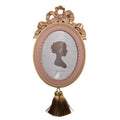 Fotorahmen Shabby Chic Oval 15x20 cm - Clayre & Eef (2F1317)