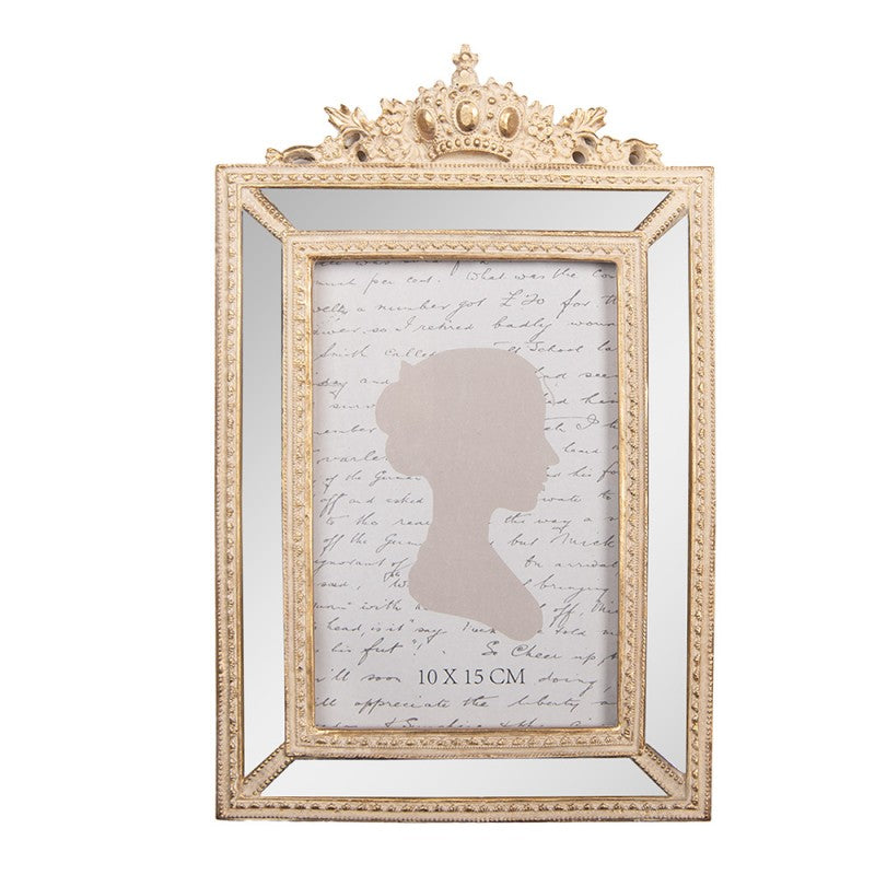 Fotorahmen Shabby Chic 10x15 cm - Clayre & Eef (2F1324)