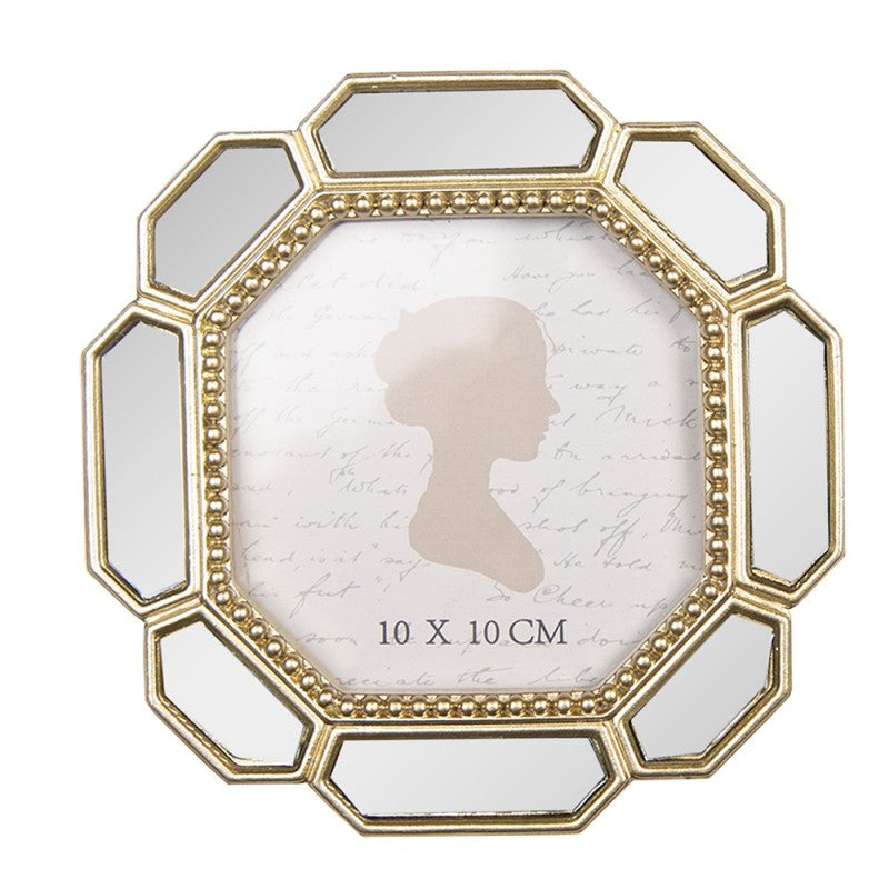 Fotorahmen Shabby Chic 10x10 cm - Clayre & Eef (2F1334)