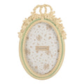 Bilderrahmen Vintage Blumen-Ornamente Oval 10x15 cm von Clayre & Eef (2F1363S)