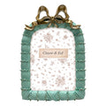 Clayre & Eef Fotorahmen Landhausstil Blüten-Design mit Schleife  13x18 cm - 2F1406