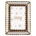 Fotorahmen Shabby Chic elegante franzöische Lilie Lis  10x15 cm - Clayre & Eef (2F1417)