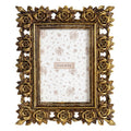 Fotorahmen Shabby Chic Rosen-Blüten 10x15 cm - Clayre & Eef (2F1447)