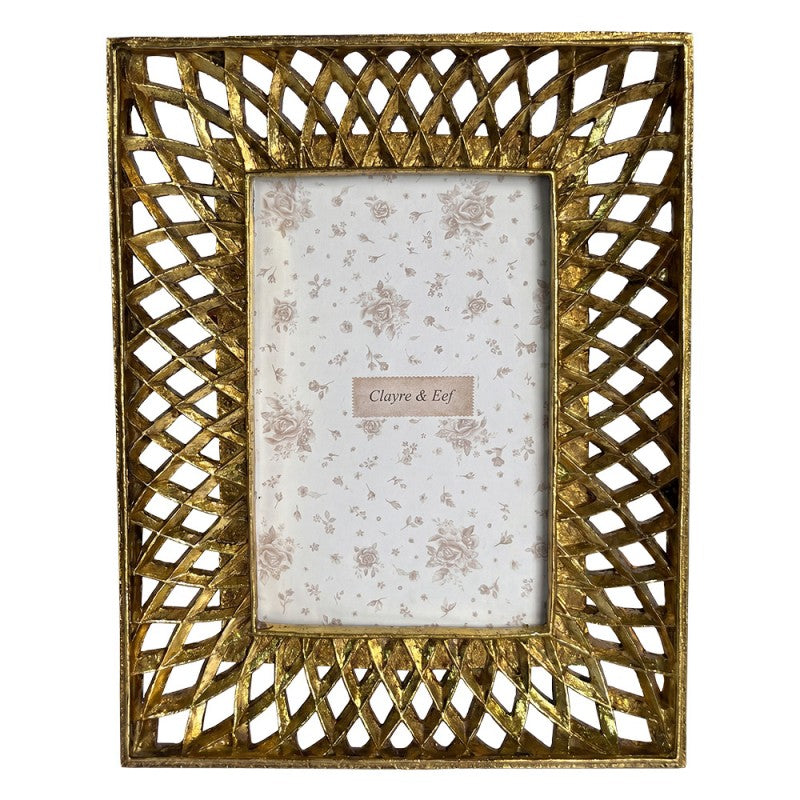 Clayre & Eef Fotorahmen Landhausstil 10x15 cm - 2F1449