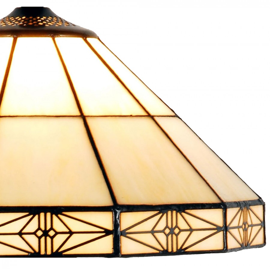LumiLamp - Tiffany Lampe Lampenschirm Glasschirm ca. 5LL-3087 -  ca. 32 cm