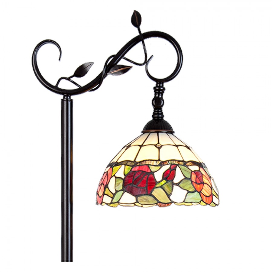 LumiLamp - Tiffany Bodenlampe Stehlampe E27/max 1 60W 5LL-5786 - 40 27 152 cm