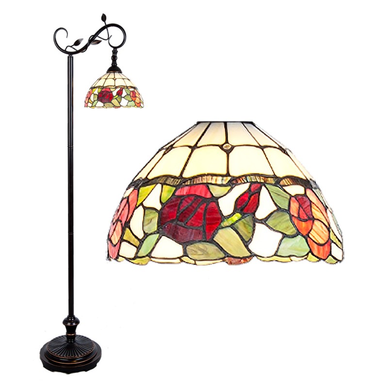 LumiLamp - Tiffany Bodenlampe Stehlampe E27/max 1 60W 5LL-5786 - 40 27 152 cm