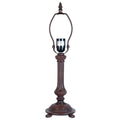 LumiLamp Tiffany Tischleuchte Standard – Handgefertigte Jugendstil Lampe Mehrfarbig / Beige | 5LL-5794