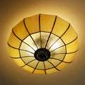 LumiLamp - Tiffany Decken-Lampe-Leuchte E27/max 2 60W -  ca. 46 25 cm