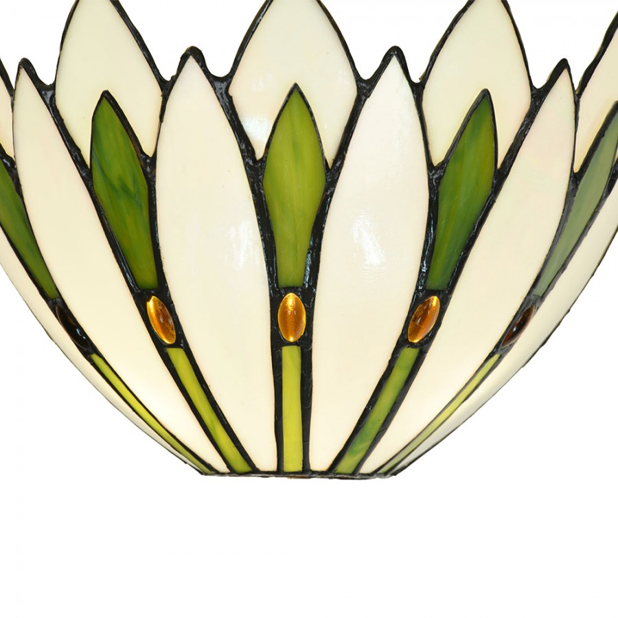 LumiLamp - Tiffany-Wandlampe-Lampe-Leuchte Blume