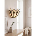 LumiLamp - Tiffany-Wandlampe-Lampe-Leuchte Blume