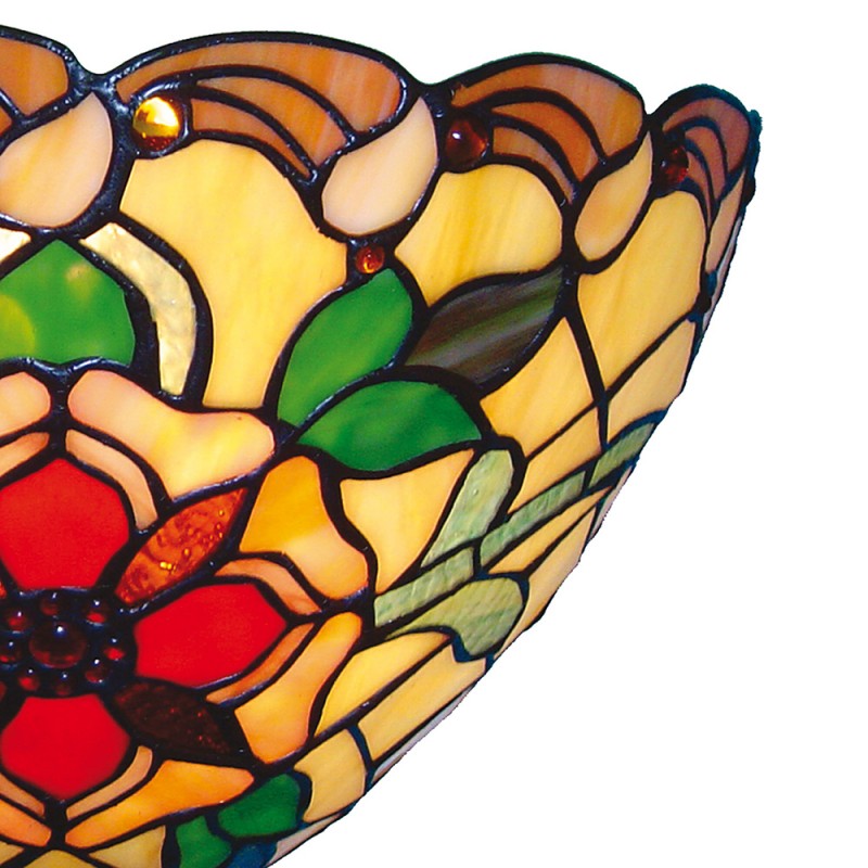 LumiLamp - Tiffany Wandlampe 5LL-8841 E14/max 1 40W - 30 x 15 x 20 cm