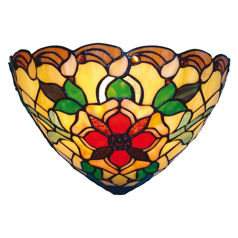 LumiLamp - Tiffany Wandlampe 5LL-8841 E14/max 1 40W - 30 x 15 x 20 cm