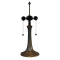 LumiLamp Tiffany Tischleuchte Standard – Handgefertigte Jugendstil Lampe Mehrfarbig / Beige | 5LL-9023