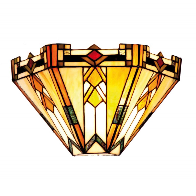 LumiLamp - G.Tiffany Wandlampe Lampe ca. 5LL-9263 E14/max 1 40W -  ca. 30 cm