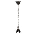 LumiLamp - Tiffany Lampen Halterung für Lampenschirme  ca. ca. 30 - Deckenlampe Hängelampe ca. 130 cm 3 x E27 Max. 60W 5LL-98 - 50 cm