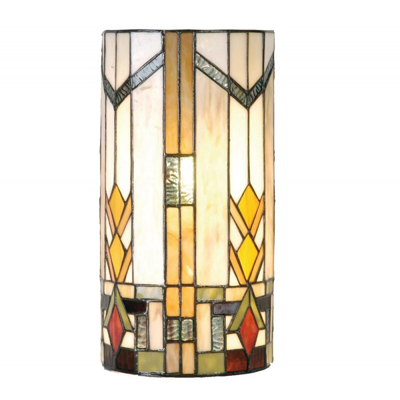 LumiLamp - Tiffany Wandlampe Lampe ca. 5LL-9907 -  ca. 18 cm
